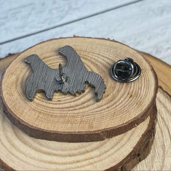 Scaredy-cat Skeleton Enamel Pin/ Brooch Lapel - Picture 5 of 6